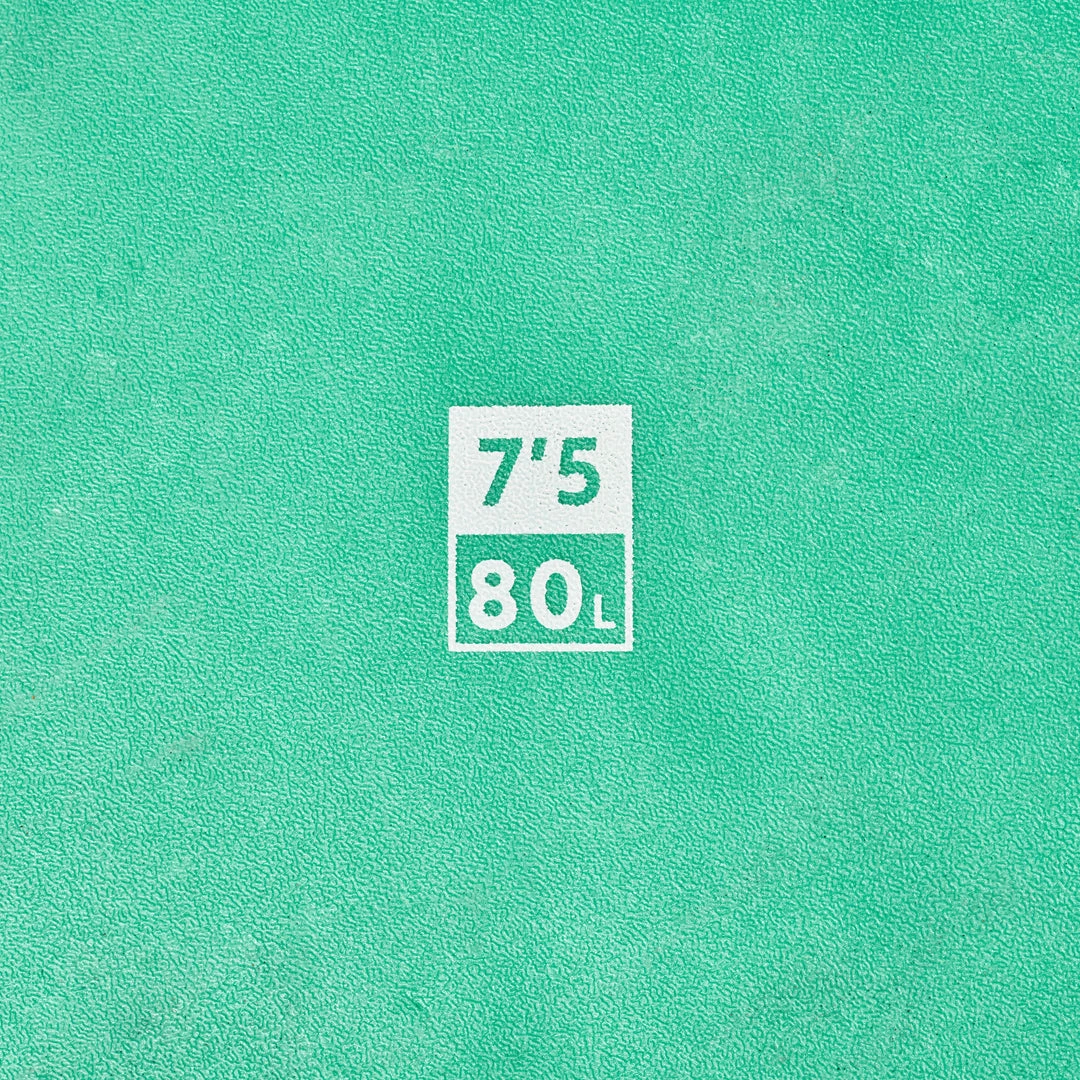 Surfing Decathlon Olaian 100 Foam Soft Surfboard 7'5 80L Concave W/ Handle, Leash & Soft Edge Fins