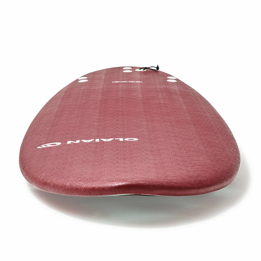 Olaian 500 Foam Surfboard 7' 55L Curved Dual Stringer W/ Leash & Soft Edge Fins Surfing