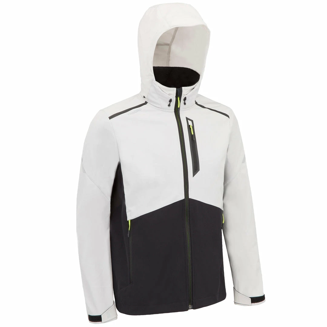 Tribord Sailing Windproof Softshell Jacket 900 - Grey/Black