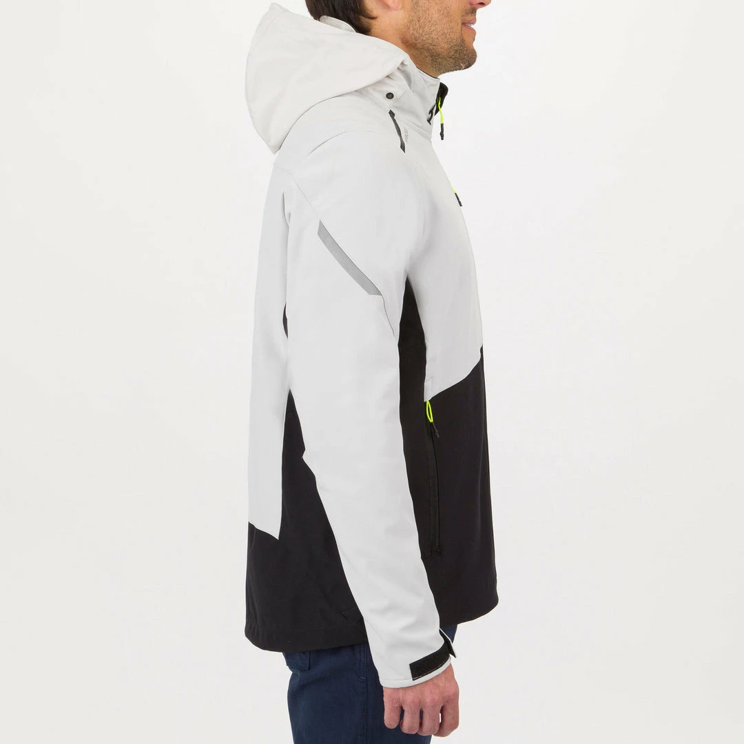 Tribord Sailing Windproof Softshell Jacket 900 - Grey/Black