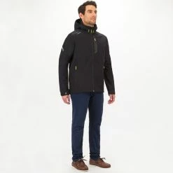 Tribord Sailing Windproof Softshell Jacket 900 - Grey/Black