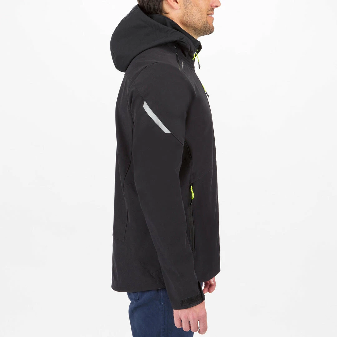 Tribord Sailing Windproof Softshell Jacket 900 - Grey/Black