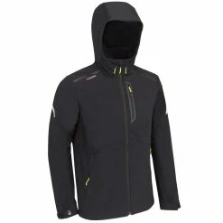 Tribord Sailing Windproof Softshell Jacket 900 - Grey/Black