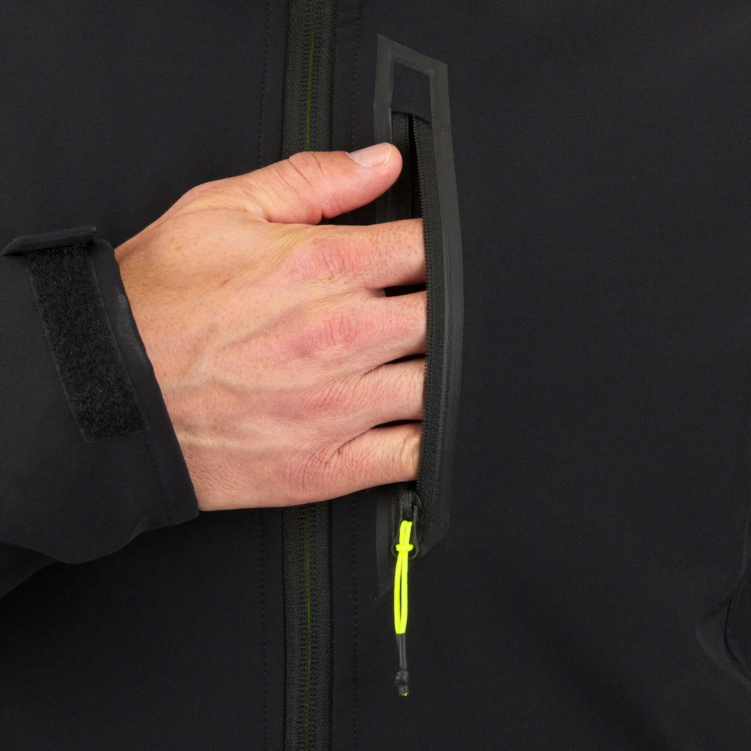 Tribord Sailing Windproof Softshell Jacket 900 - Grey/Black