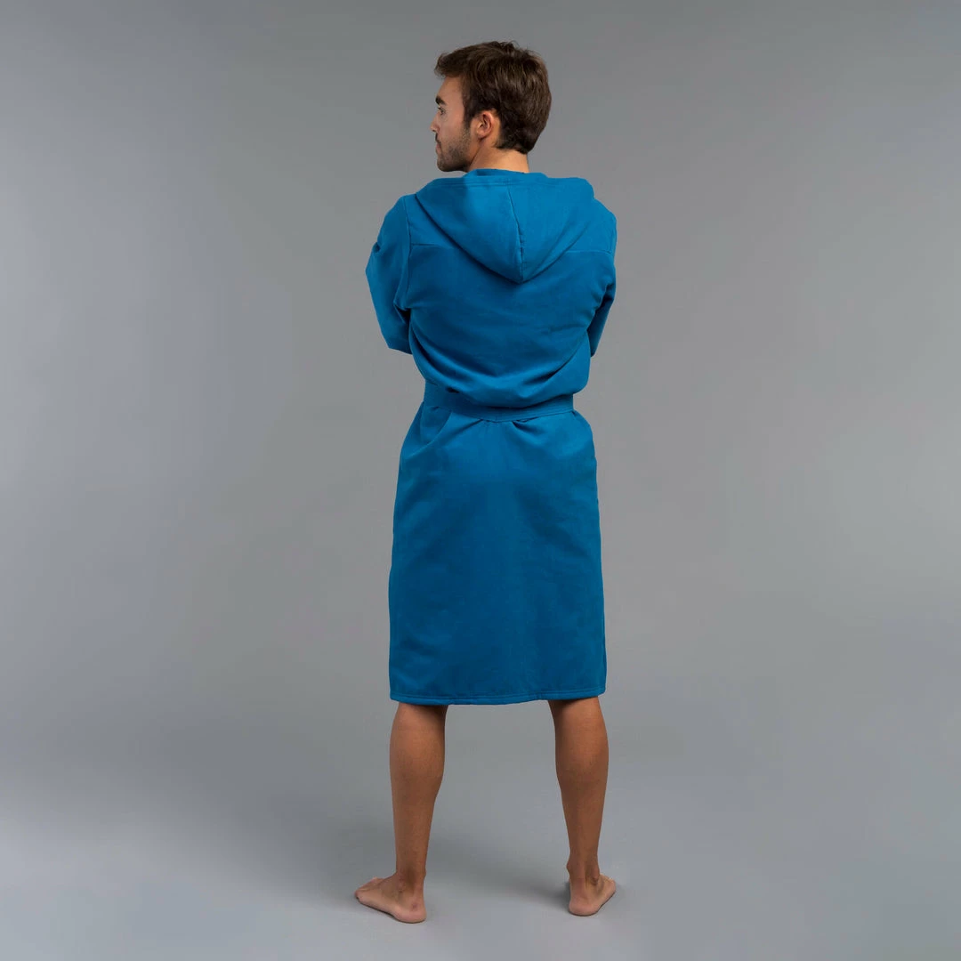 Watko Swimming Compact Microfiber Pool Bathrobe With Hood