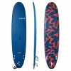 Olaian 500 Foam Surfboard 8'6 95L Curved Triple Stringer W/ Handle, Leash & Soft Edge Fins