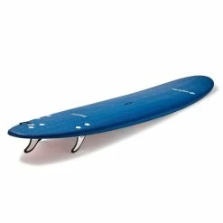 Olaian 500 Foam Surfboard 8'6 95L Curved Triple Stringer W/ Handle, Leash & Soft Edge Fins
