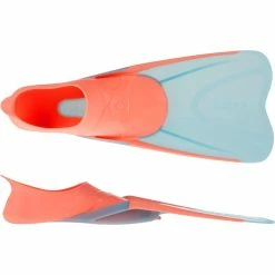 Subea Pink 100 Adult's Snorkelling Fins Snorkeling & Scubadiving