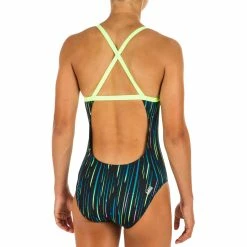 Nabaiji Swimming Jade Chlorine-Resistant One Piece Swimsuit Girls'