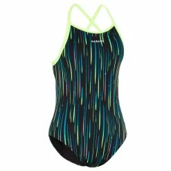 Nabaiji Swimming Jade Chlorine-Resistant One Piece Swimsuit Girls'