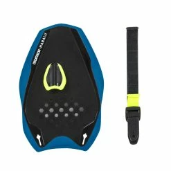 Nabaiji Swimming Paddles Quick-In 500 Size M Blue Yellow