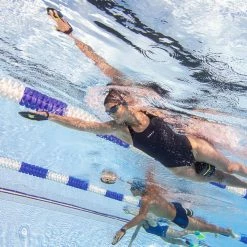 Nabaiji Swimming Paddles Quick-In 500 Size S - Blue Yellow