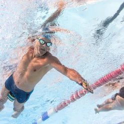 Nabaiji Swimming Paddles Quick-In 500 Size S - Blue Yellow