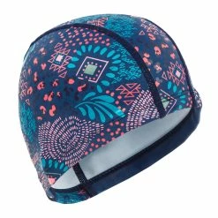 Nabaiji Swimming Mesh Silicone Swim Cap