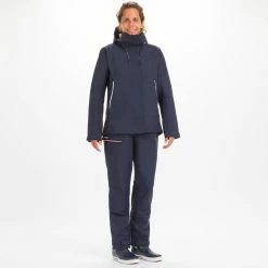 Tribord Waterproof Wind-proof Rain Jacket SAILING 300 Navy