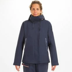 Tribord Waterproof Wind-proof Rain Jacket SAILING 300 Navy