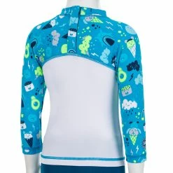 Nabaiji Swimming Long Sleeved UV Rash Guard T-Shirt Babies'