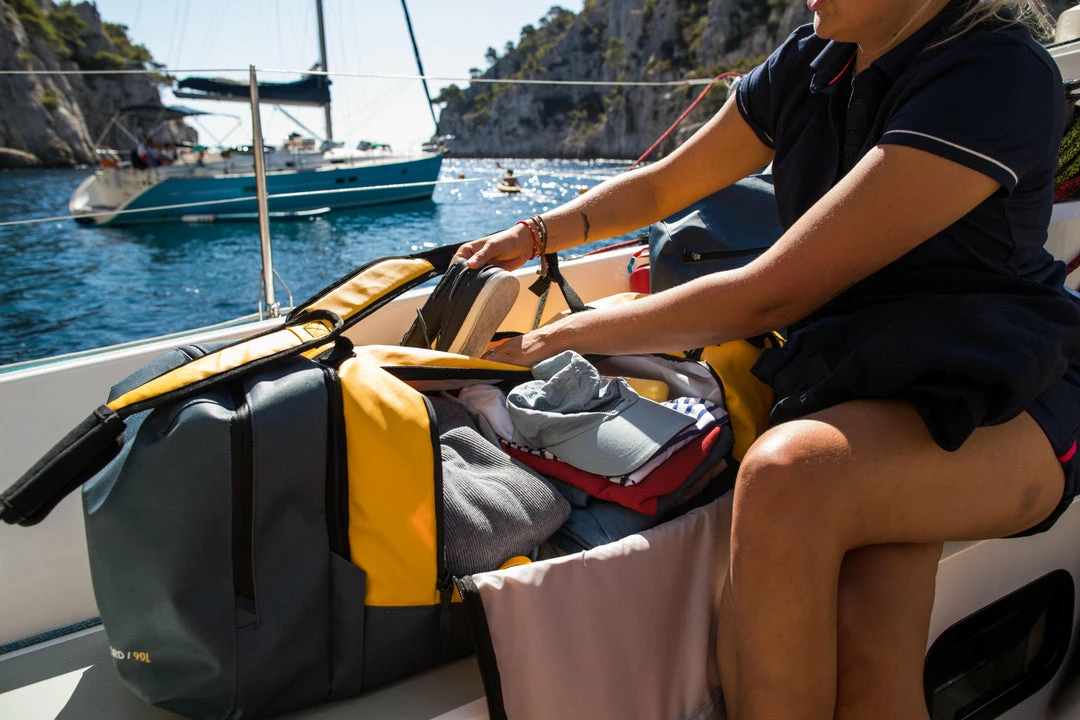 Tribord Sailing Waterproof Duffle Bag Backpack 90 L