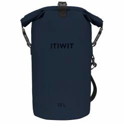 Kayaking Decathlon Itiwit IPX6 Waterproof Roll Top Dry Bag 10L W/ Carry Strap