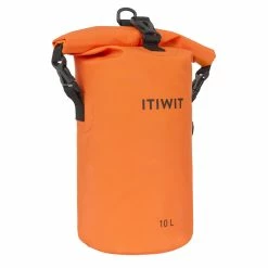 Kayaking Decathlon Itiwit IPX6 Waterproof Roll Top Dry Bag 10L W/ Carry Strap