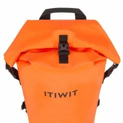 Kayaking Decathlon Itiwit IPX6 Waterproof Roll Top Dry Bag 30L W/ Backpack Strap