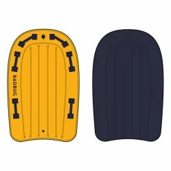 Bodyboarding Radbug Inflatable High Resistance Bodyboard Boogie 2 Person Tandem W/ Handles Adult & Kids