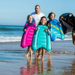 Radbug Inflatable High Resistance Bodyboard Boogie W/ Handles Adult & Kids