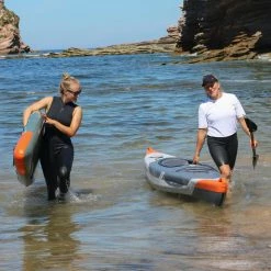 Itiwit WOMEN'S CANOE KAYAK AND STAND-UP PADDLE 2MM NEOPRENE SHORTS Kayaking