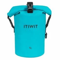 Kayaking Decathlon Itiwit IPX6 Waterproof Roll Top Dry Bag 5L W/ Carry Strap