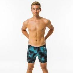 Nabaiji 500 Long Swimming Boxer Shorts