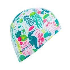 Nabaiji Swimming Mesh Silicone Swim Cap