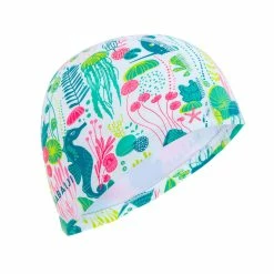 Nabaiji Swimming Mesh Silicone Swim Cap