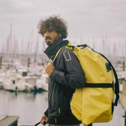 Tribord Waterproof Duffle Bag - Travel Bag 60 L Yellow