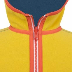 Tribord Kids' Warm Reversible Sailing Fleece 500 - Blue Ocean Navy