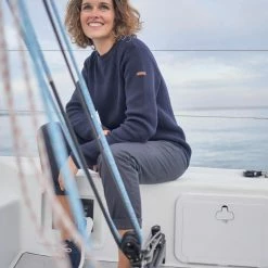 Tribord 100% Cotton Boat Neck Sweater Sailing