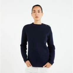 Tribord 100% Cotton Boat Neck Sweater Sailing