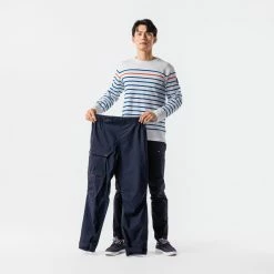 Tribord Waterproof Sailing Overpantss 100 Eco-designed Navy