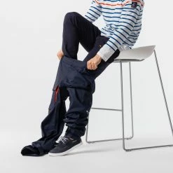 Tribord Waterproof Sailing Overpantss 100 Eco-designed Navy