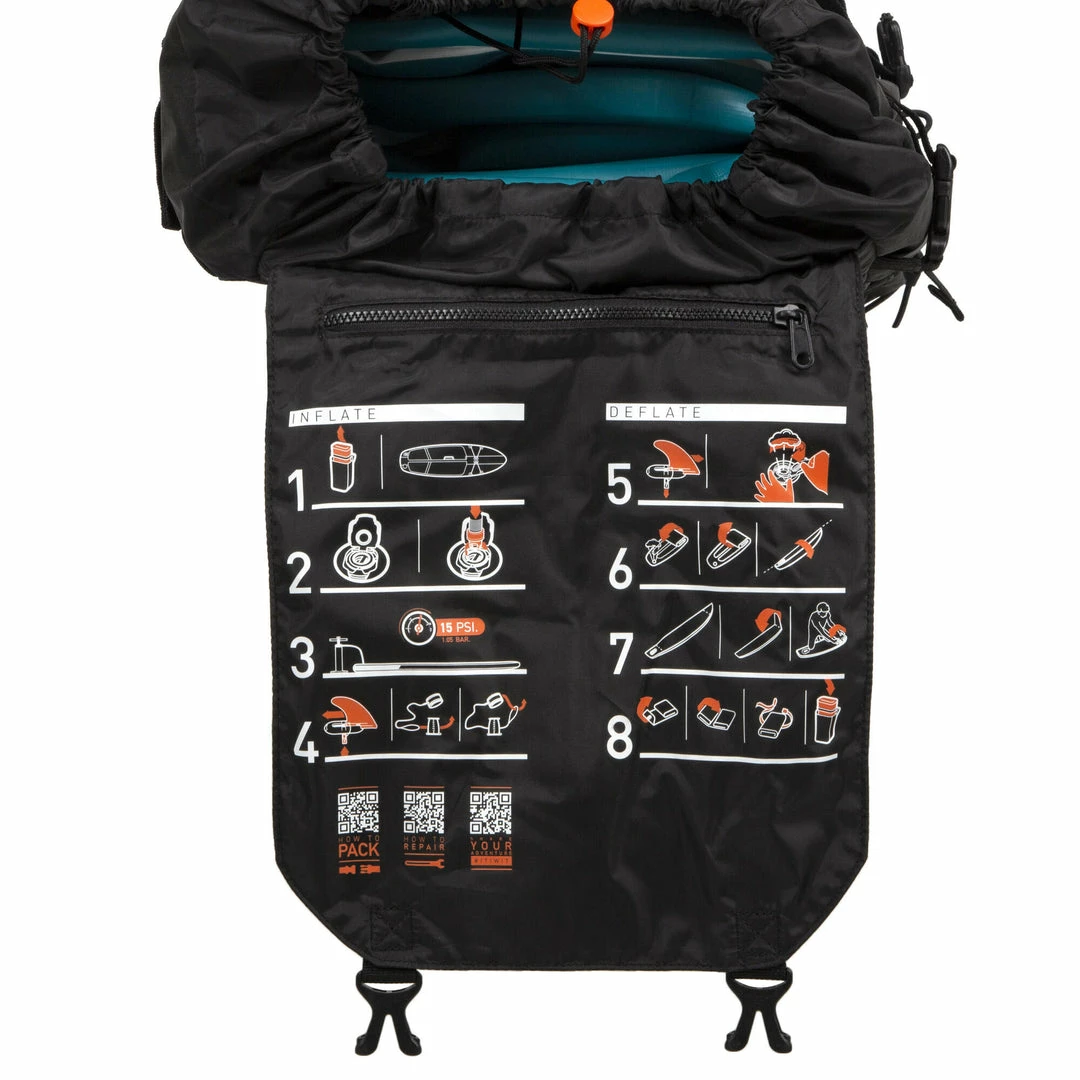 Stand Up Paddle (SUP) Itiwit ULTRA Compact Inflatable Stand Up Paddle SUP Medium, User 130 To 175lb