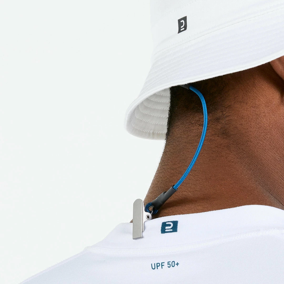 Tribord Adults' Sailing Boat Hat 100 - Navy Blue Cotton