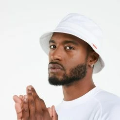 Tribord Adults' Sailing Boat Hat 100 - Navy Blue Cotton