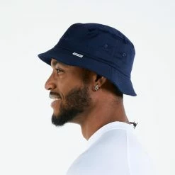 Tribord Adults' Sailing Boat Hat 100 - Navy Blue Cotton