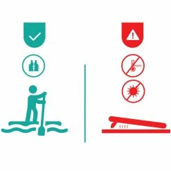 Itiwit ULTRA Compact Inflatable Recreational Stand Up Paddle SUP S, User <130lb