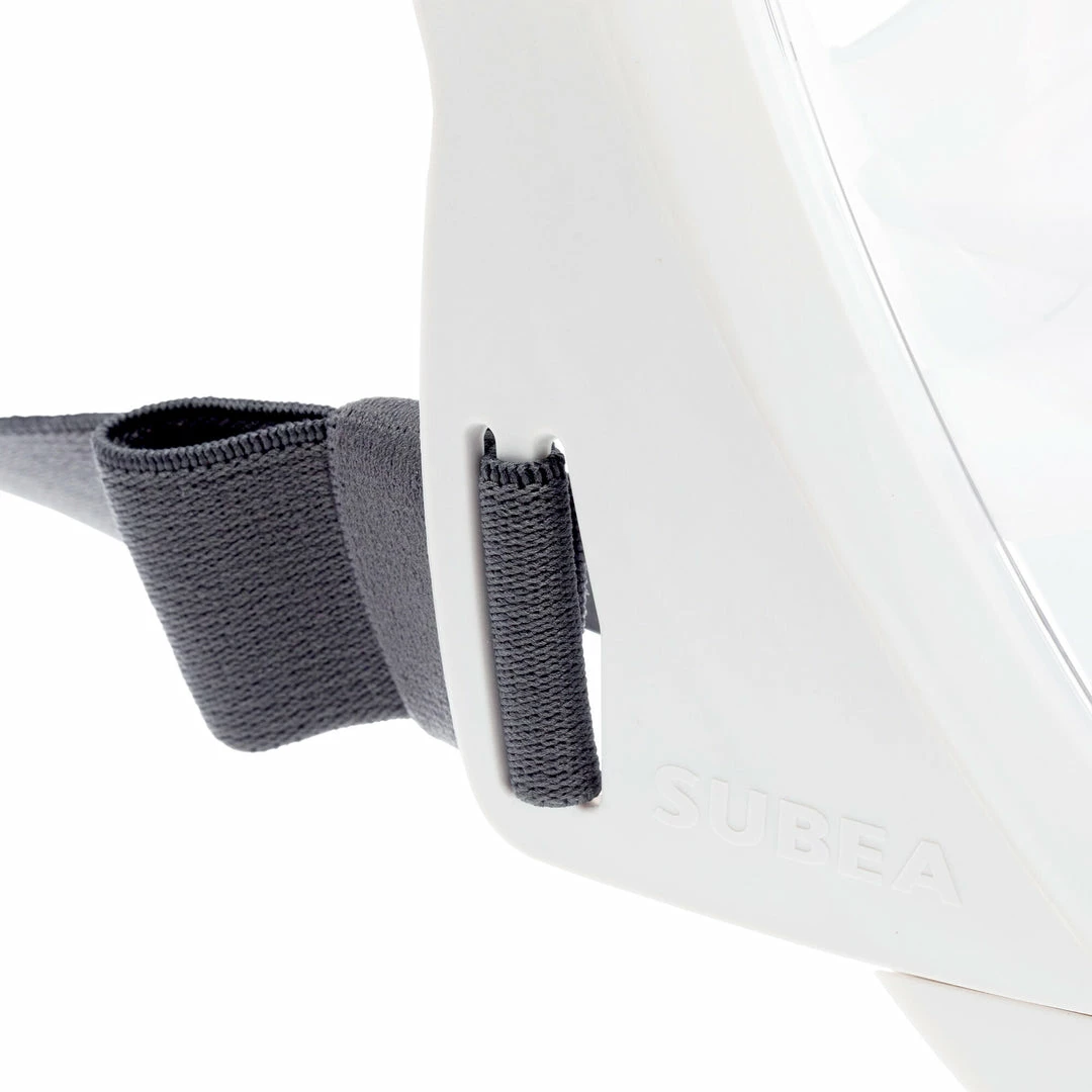Subea Snorkeling & Scubadiving Adult Easybreath Surface Mask 500 Grey