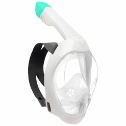 Subea Snorkeling & Scubadiving Adult Easybreath Surface Mask 500 Grey