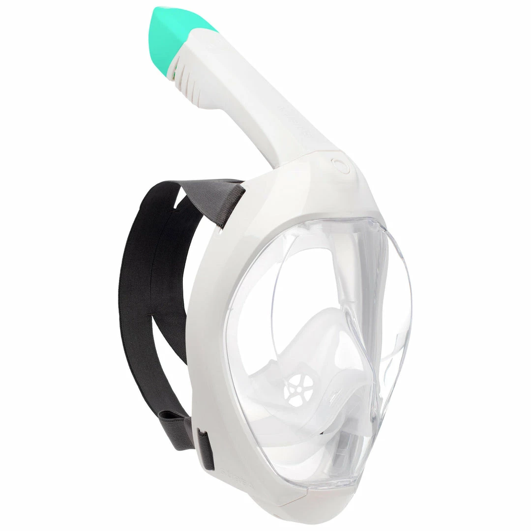 Subea Snorkeling & Scubadiving Adult Easybreath Surface Mask 500 Grey