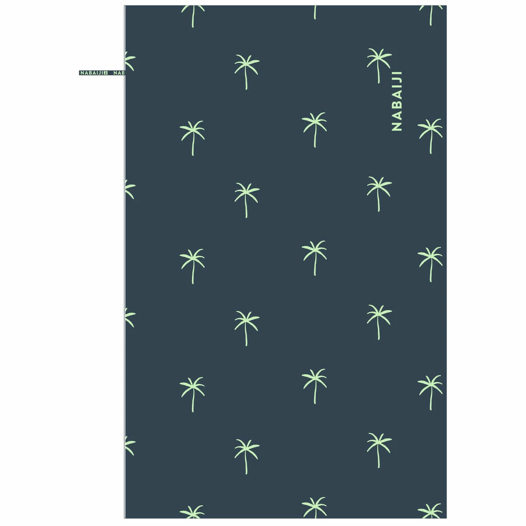Nabaiji Microfibre Swimming Towel Size XL 110 X 175 Cm - Print