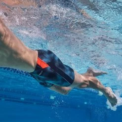 Nabaiji 500, Long Swimming Boxer Shorts, Men’s