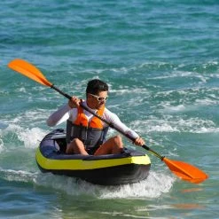 Itiwit Inflatable Stitch Recreational Touring Sit-on-top Kayak 1 Person 220lb