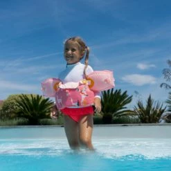 Nabaiji Tiswim, Adjustable Life Jacket With Arm Floaties, Kids' Swimming